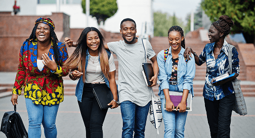 Students at British Canadian University